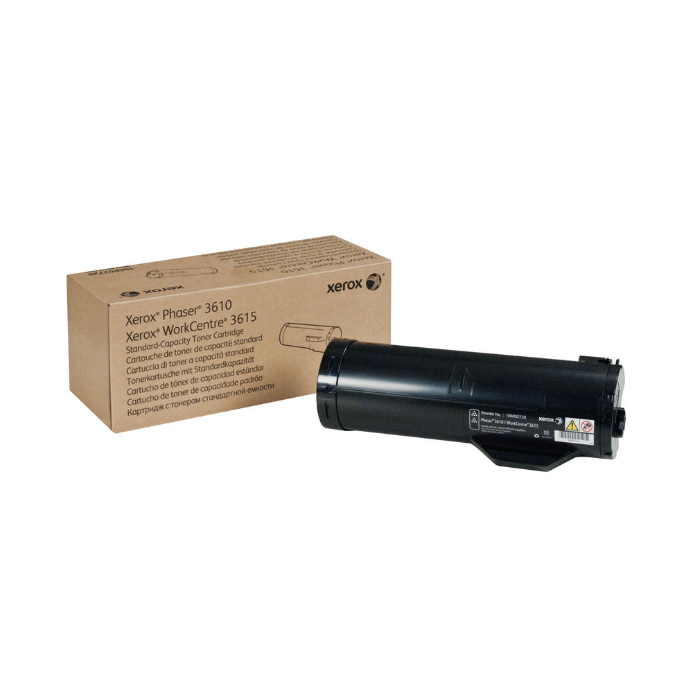 Xerox Phaser 3610 Black Toner Cartridge 106R02720