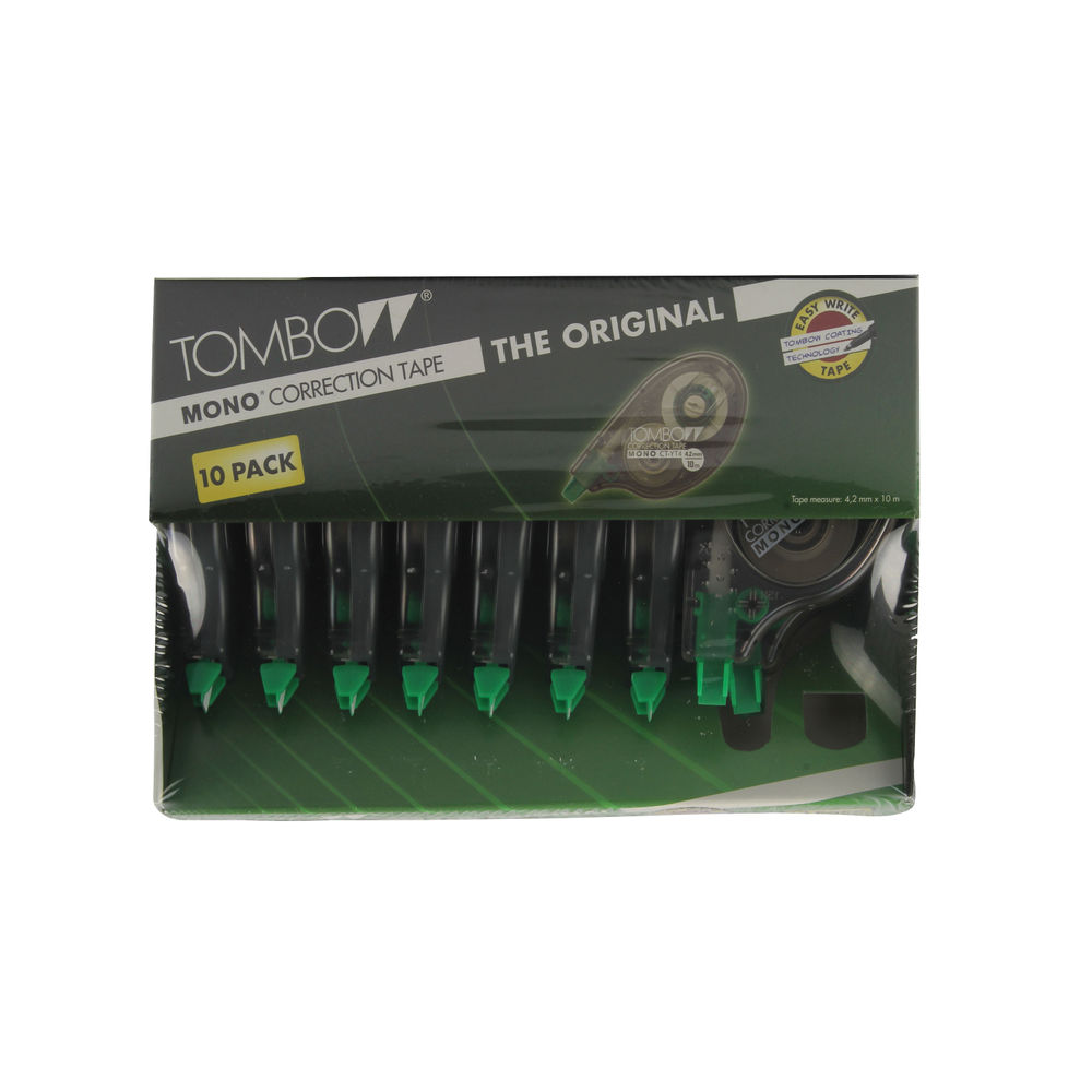 Tombow Mono Correction Tape, Retro, 10- Pack