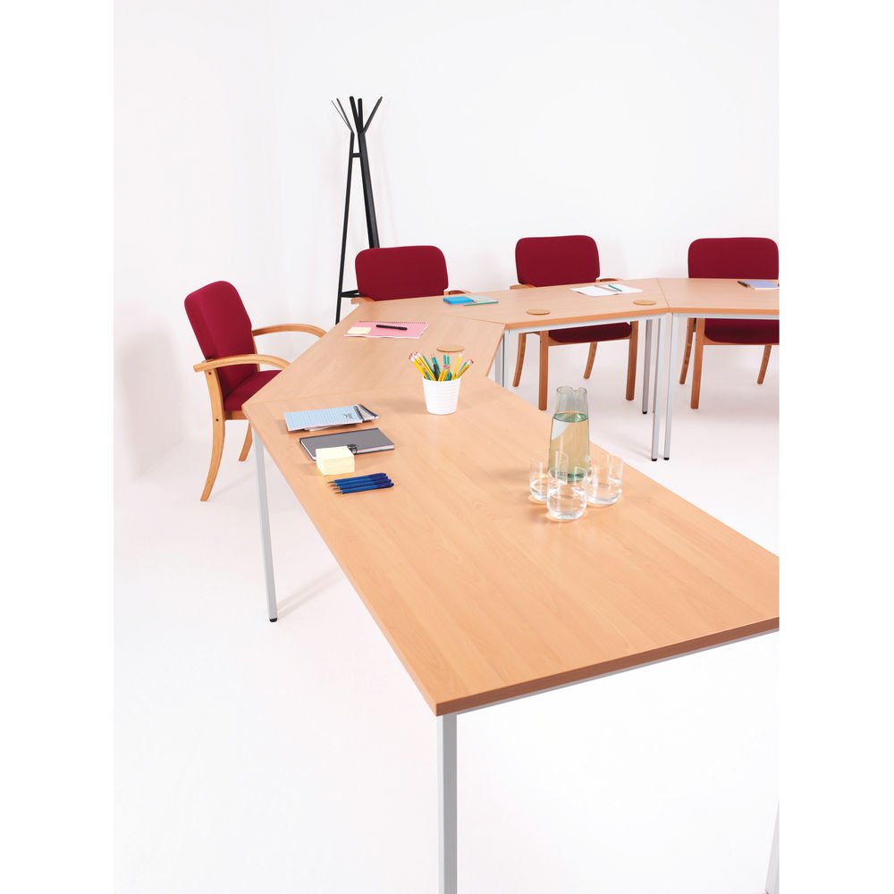 Jemini 1600x800mm Beech Rectangular Table