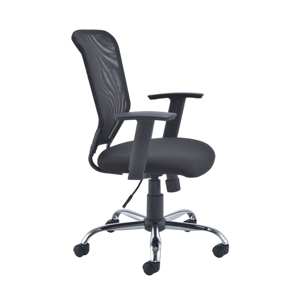 First Black Mesh Task Office Chair
