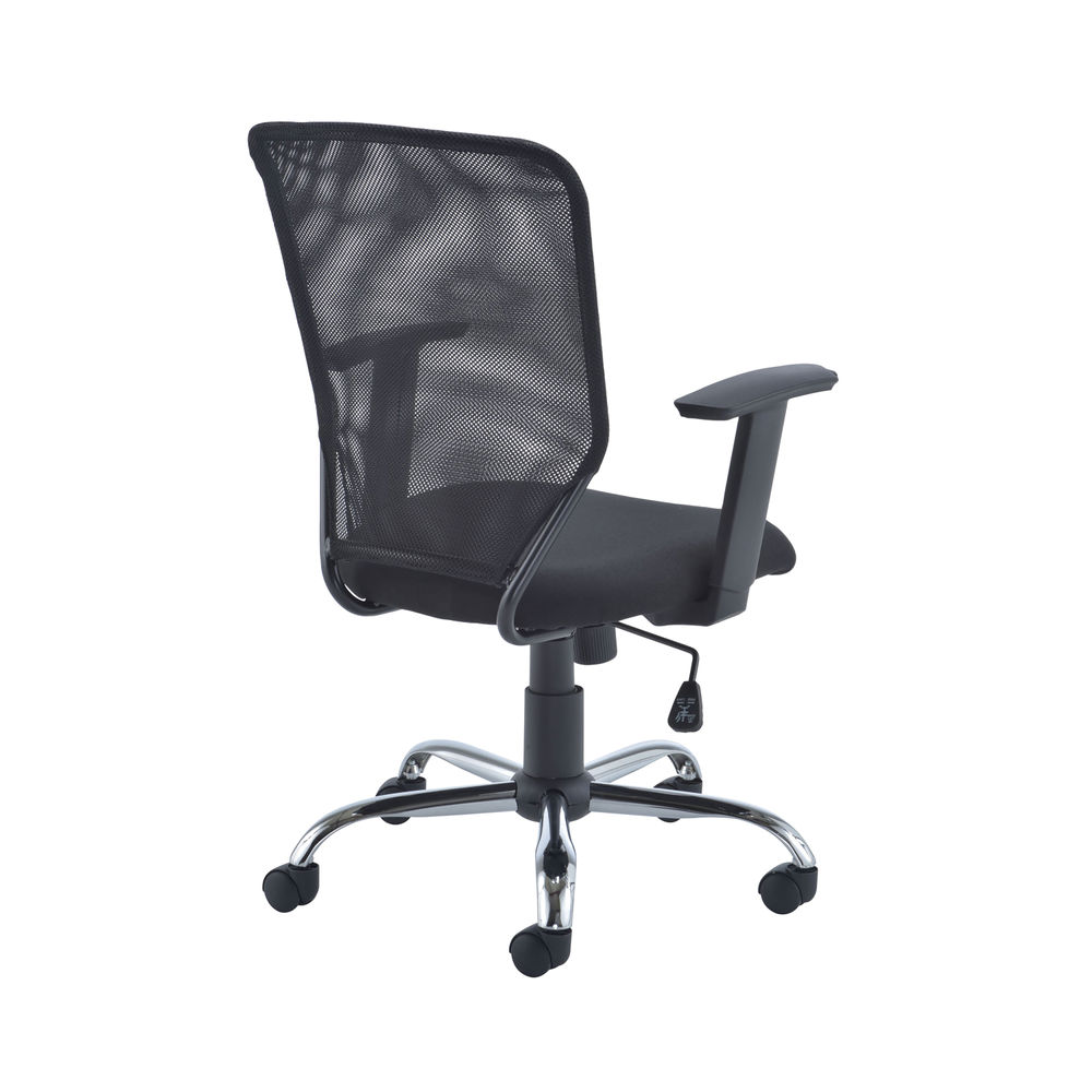 First Black Mesh Task Office Chair