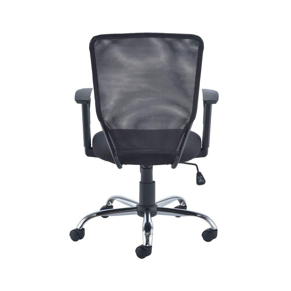 First Black Mesh Task Office Chair