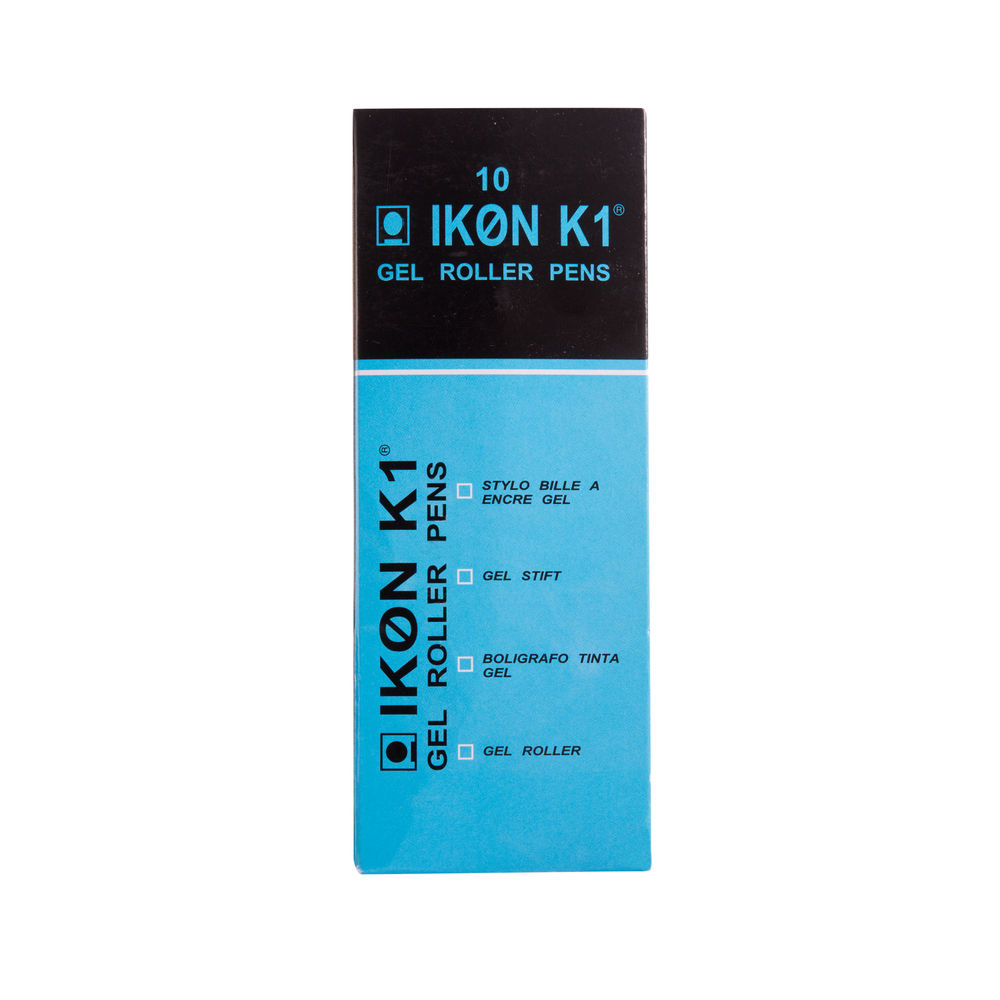 Black Gel Pens, Pack of 10 - WX21716