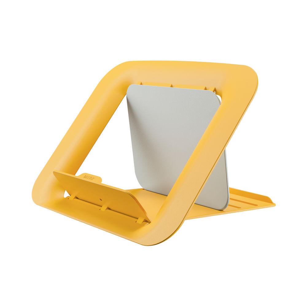 Leitz Ergo Cosy Adjustable Laptop Stand Warm Yellow 64260019