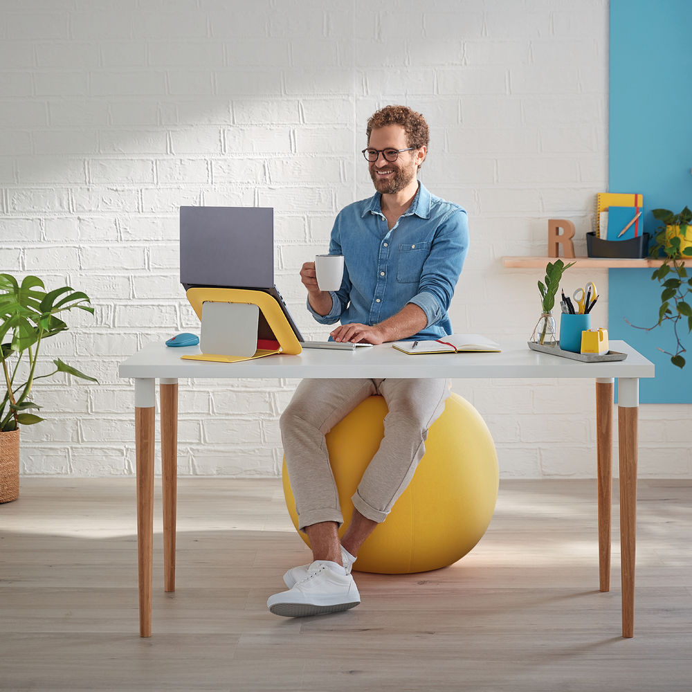 Leitz Ergo Cosy Active Sitting Ball Warm Yellow