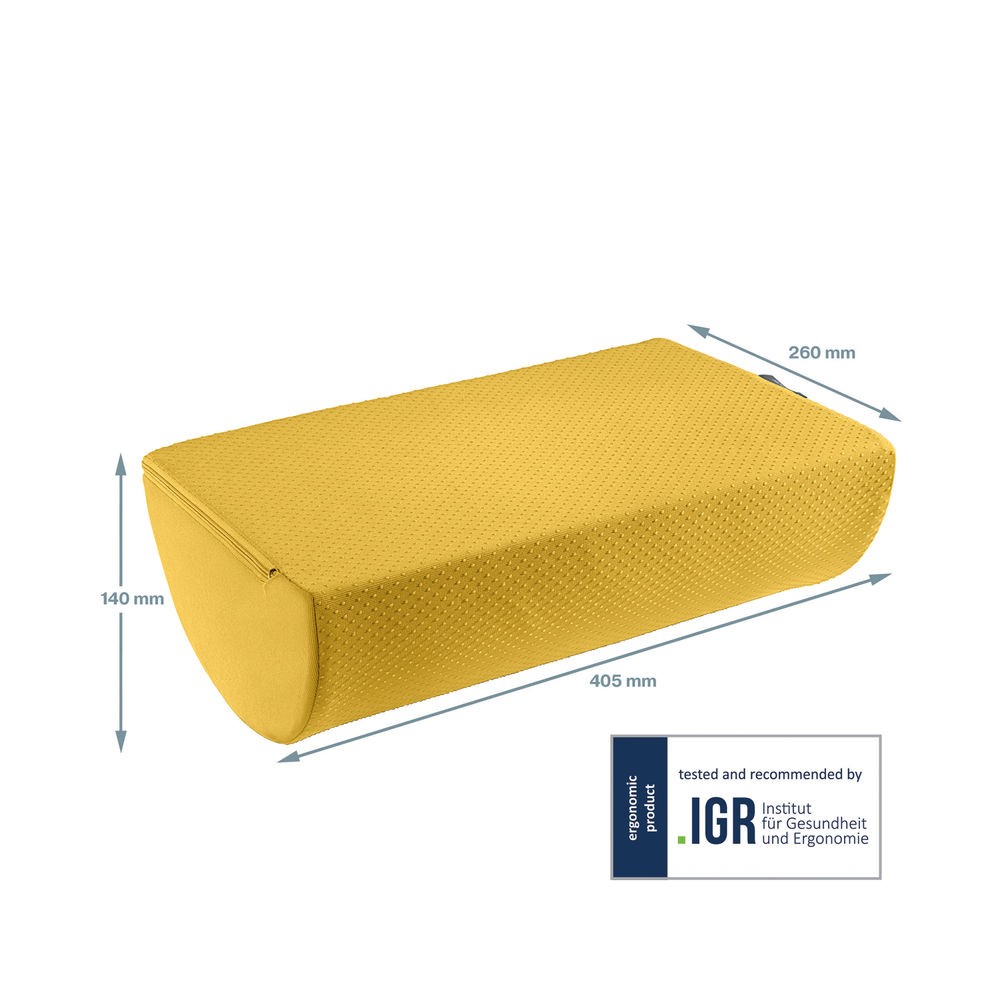 Leitz Ergo Cosy Warm Yellow Desk Foot Rest