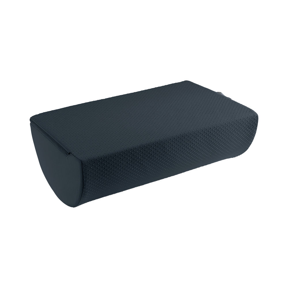 Leitz Ergo Cosy Velvet Grey Desk Foot Rest