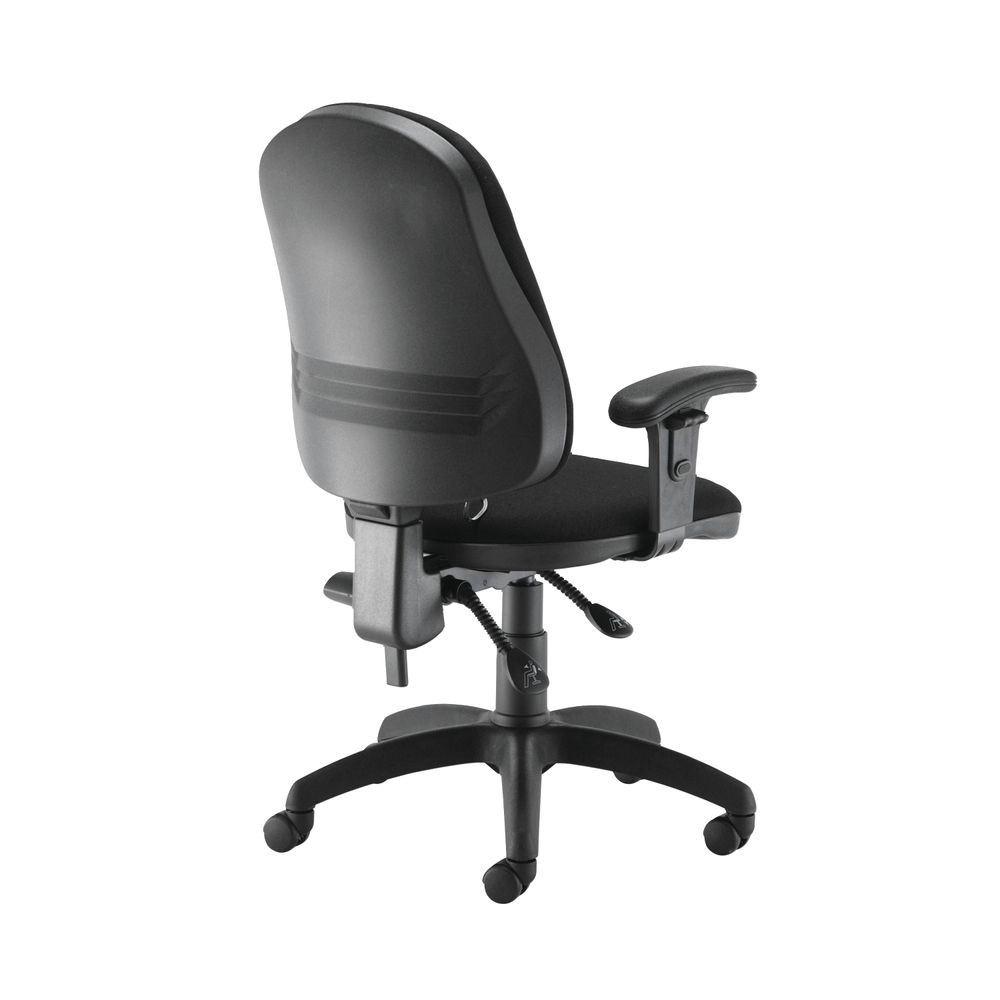 Jemini Intro Charcoal Posture Office Chair with Arms