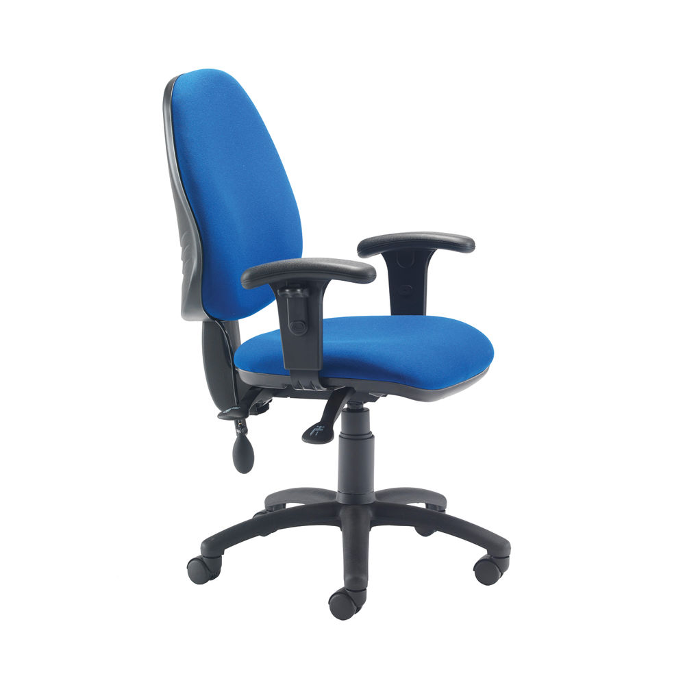 Jemini Intro Blue Posture Office Chair with Arms