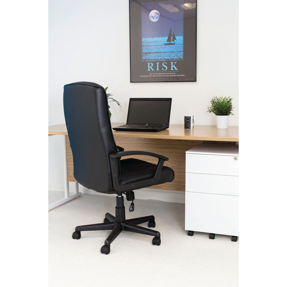 Jemini Hudson Black Executive Office Chair