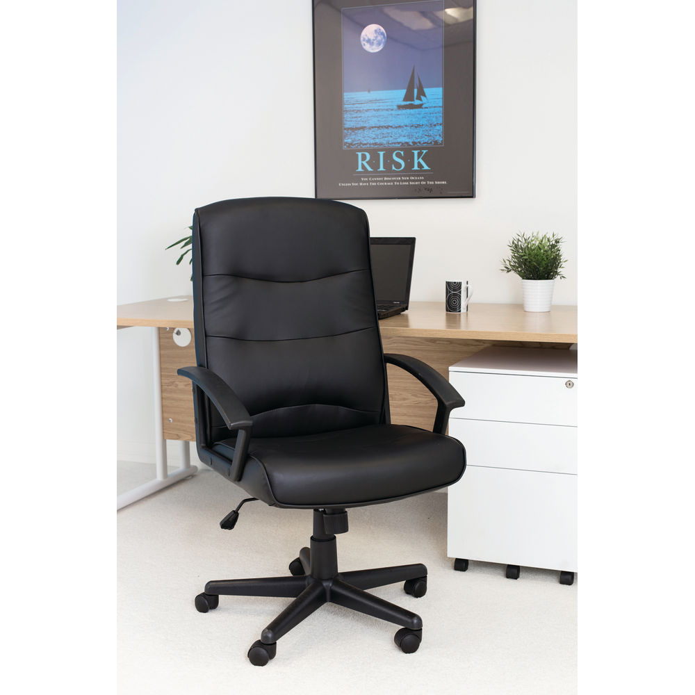 Jemini Hudson Black Executive Office Chair