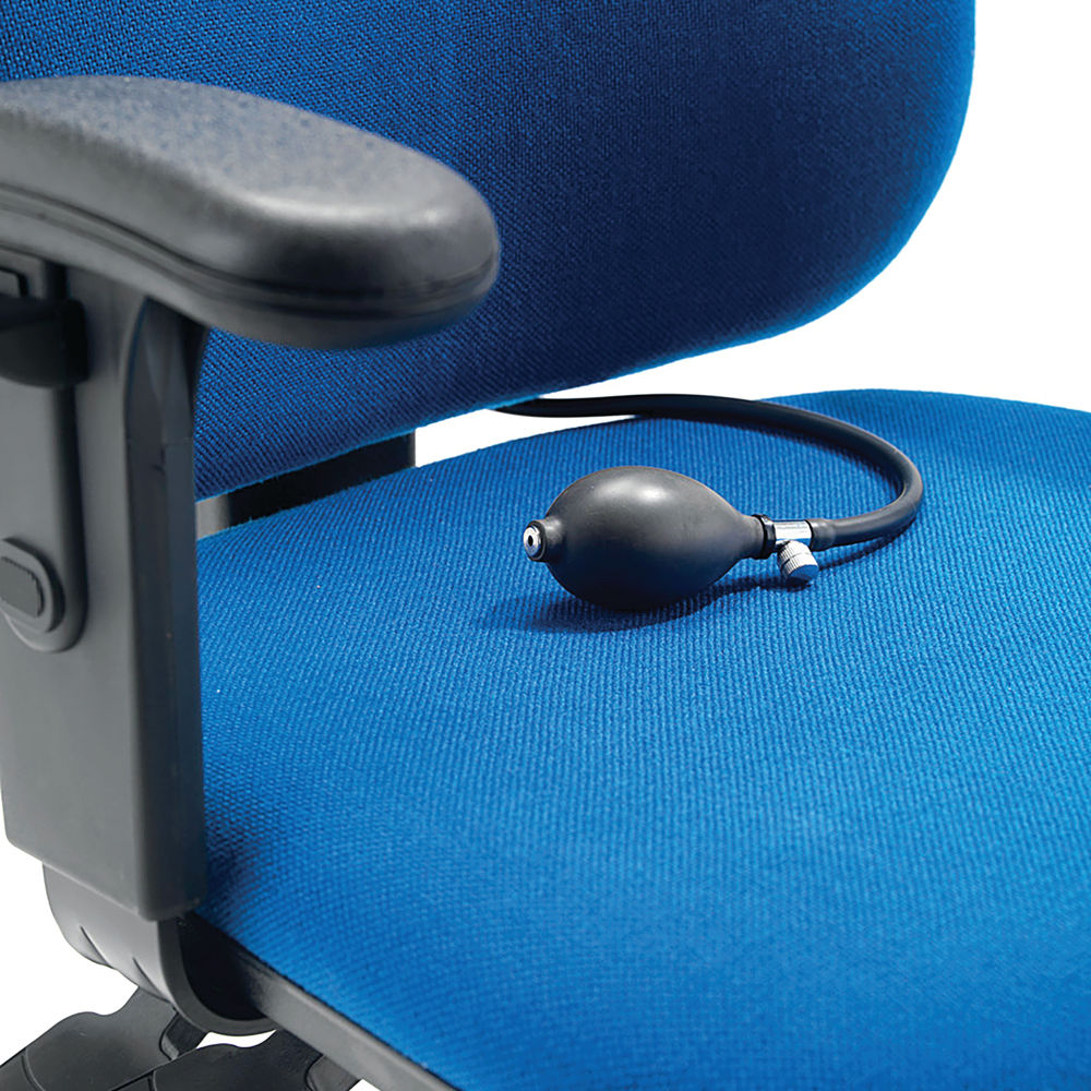 Jemini Intro Blue Posture Office Chair with Arms