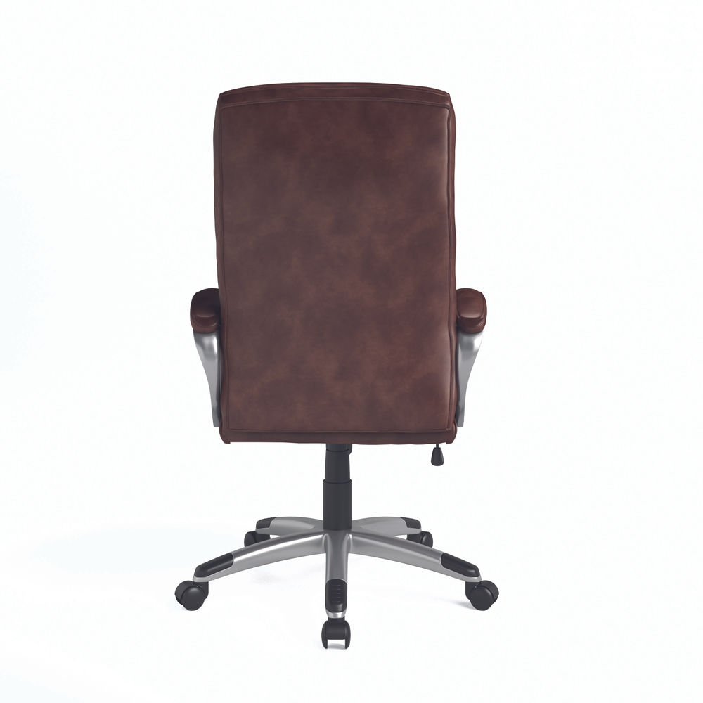 Hampton Leather Office Chair Brown