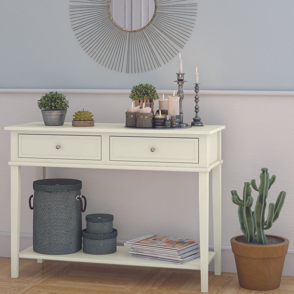 Franklin Console Table White