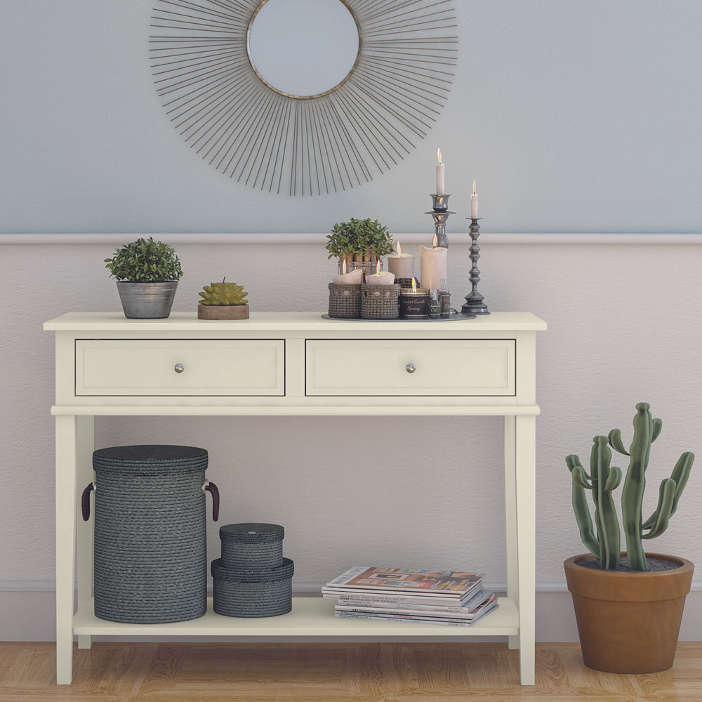 Franklin Console Table White