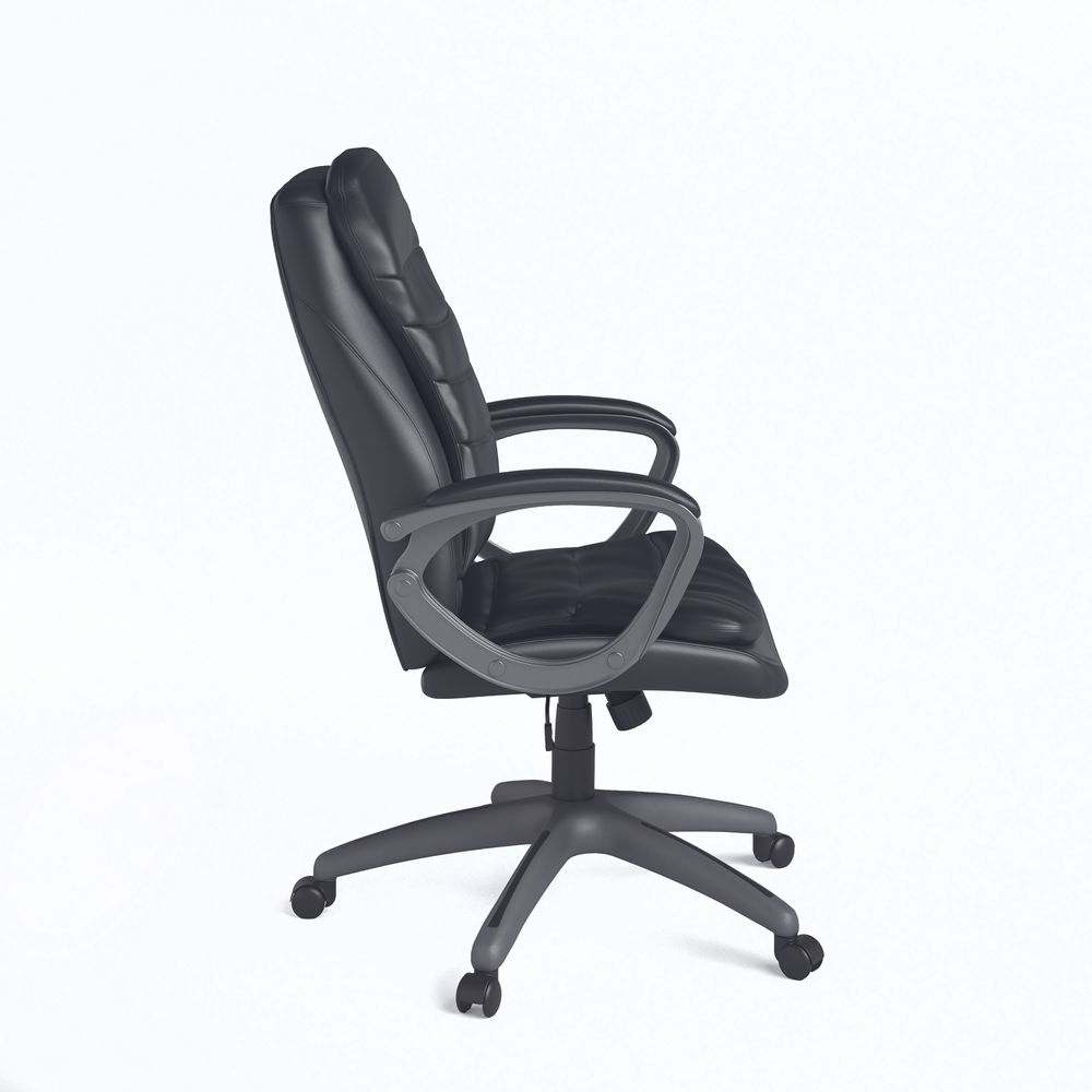 Mayfield Leather Office Chair Black