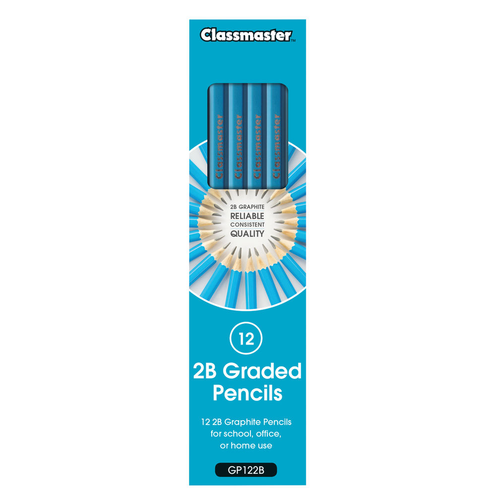 Classmaster 2B Pencil (Pack of 12) GP122B