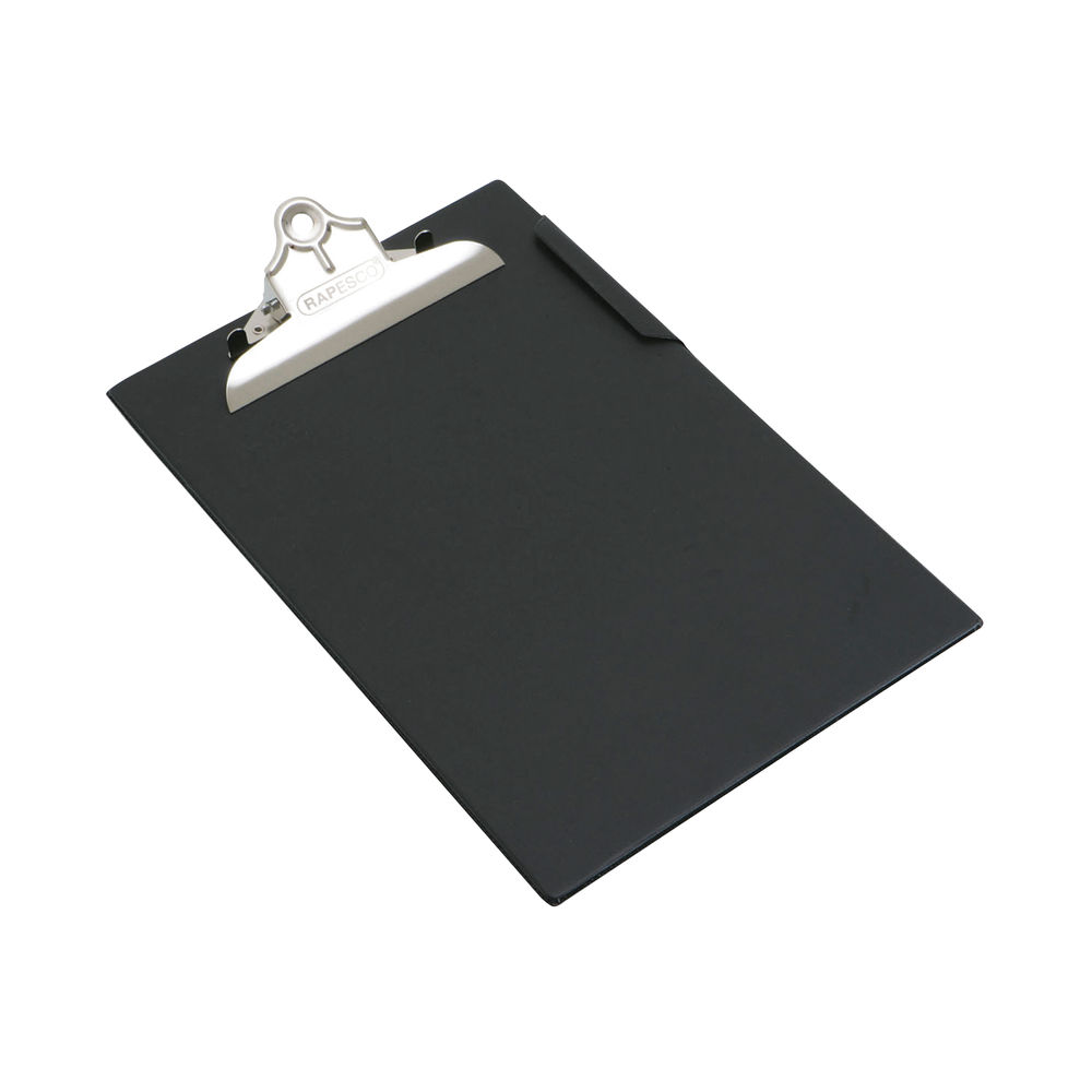 Rapesco Heavy Duty Clipboard Foolscap Black CD1000B2