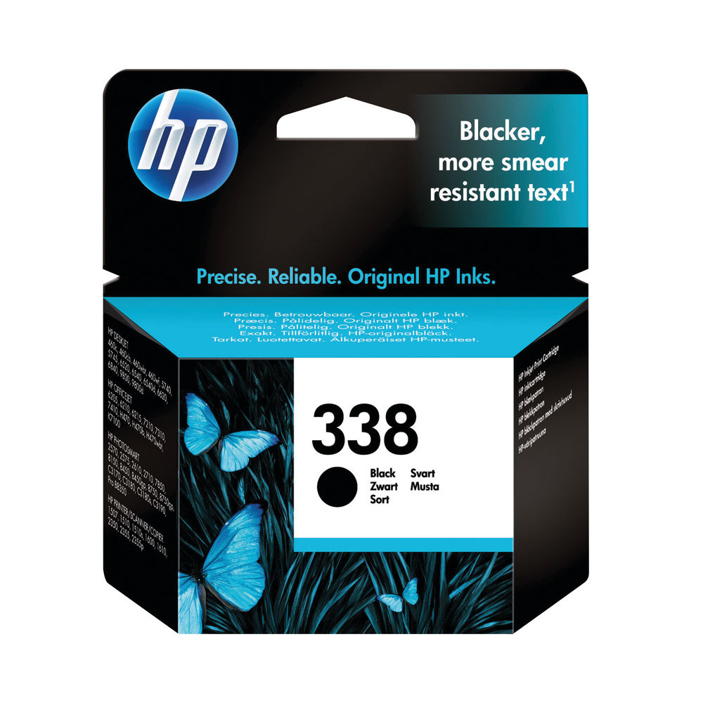 HP 338 Black Inkjet Cartridge 11ml | C8765E