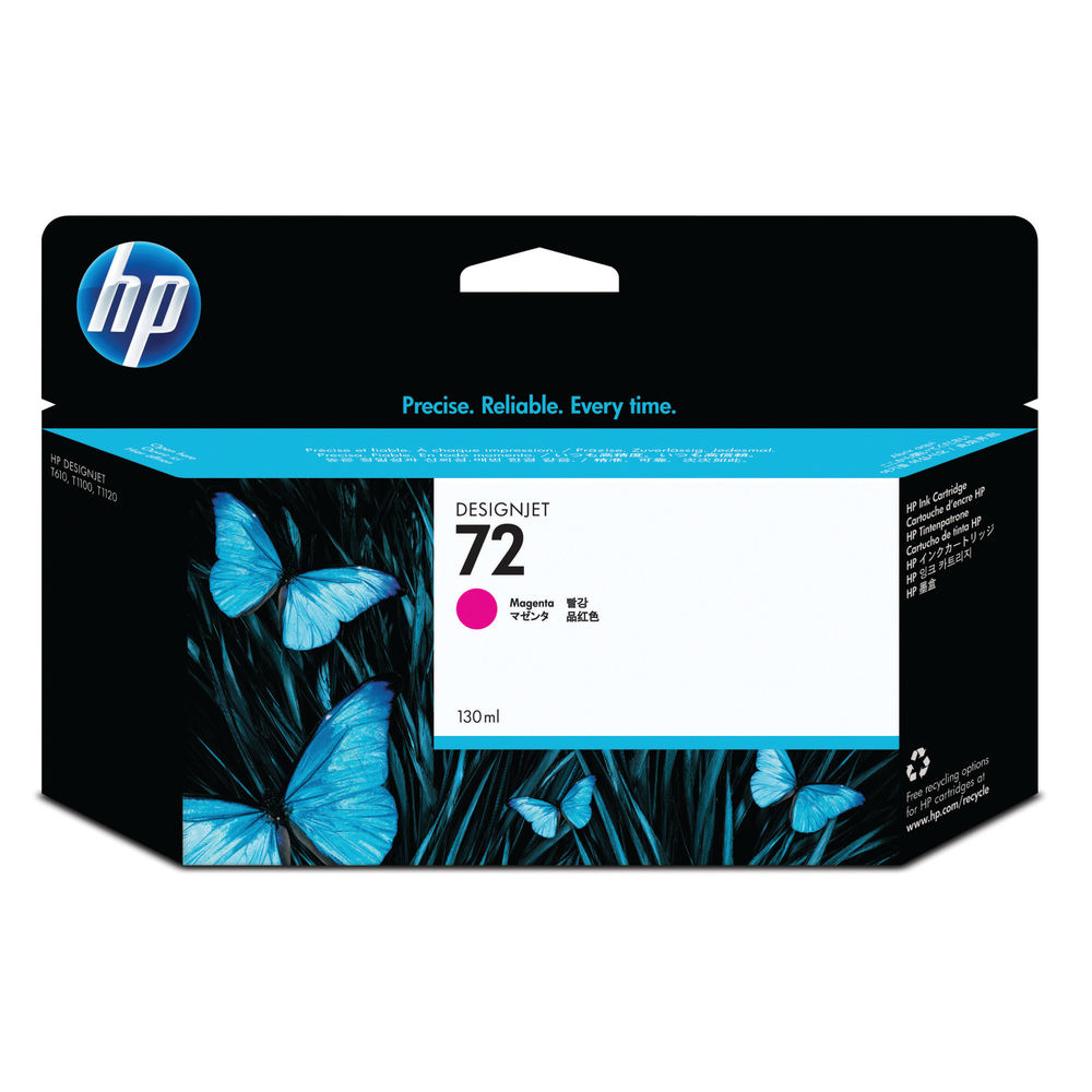 HP 72 Magenta Ink Cartridge 130ml | C9372A