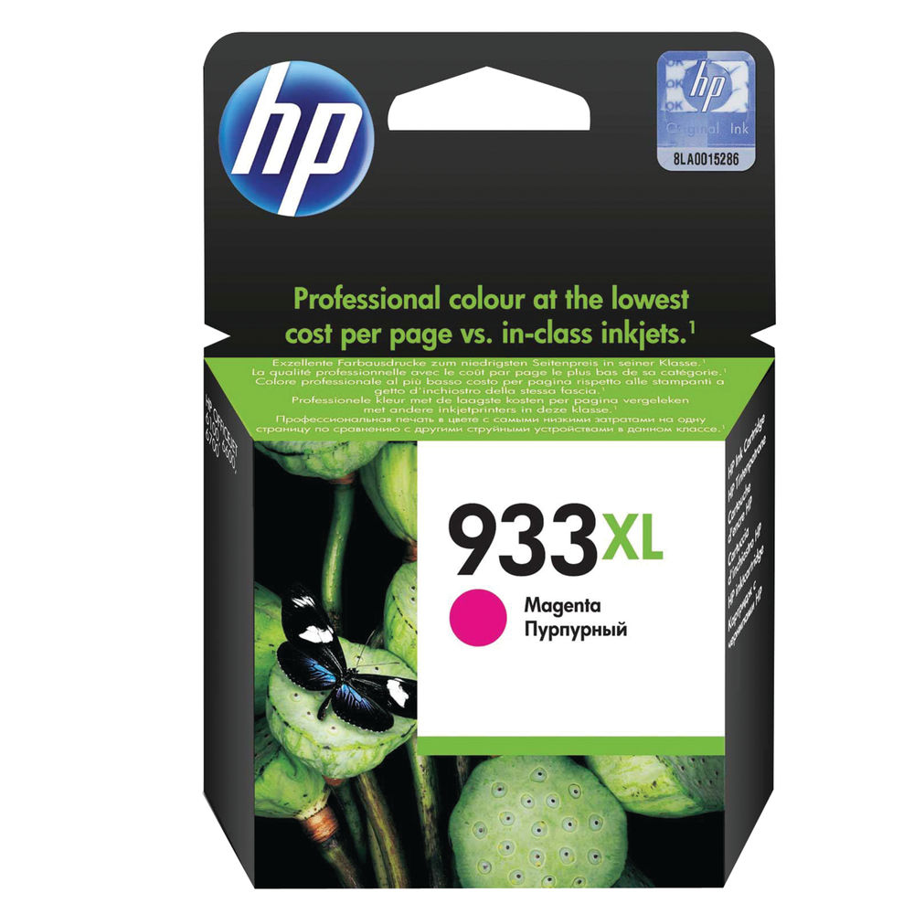 HP 933XL High Capacity Magenta Ink Cartridge | CN055AE