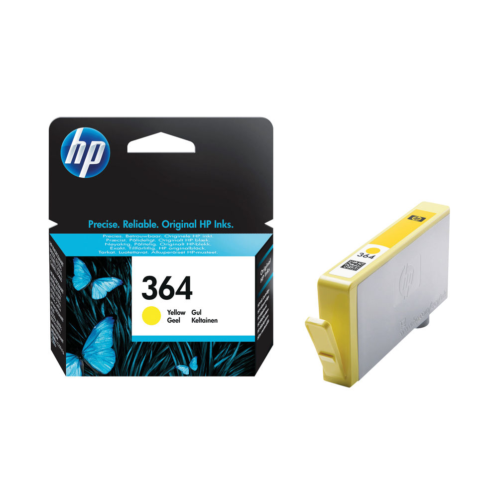 HP 364 Yellow Standard Yield Ink Cartridge | CB320EE