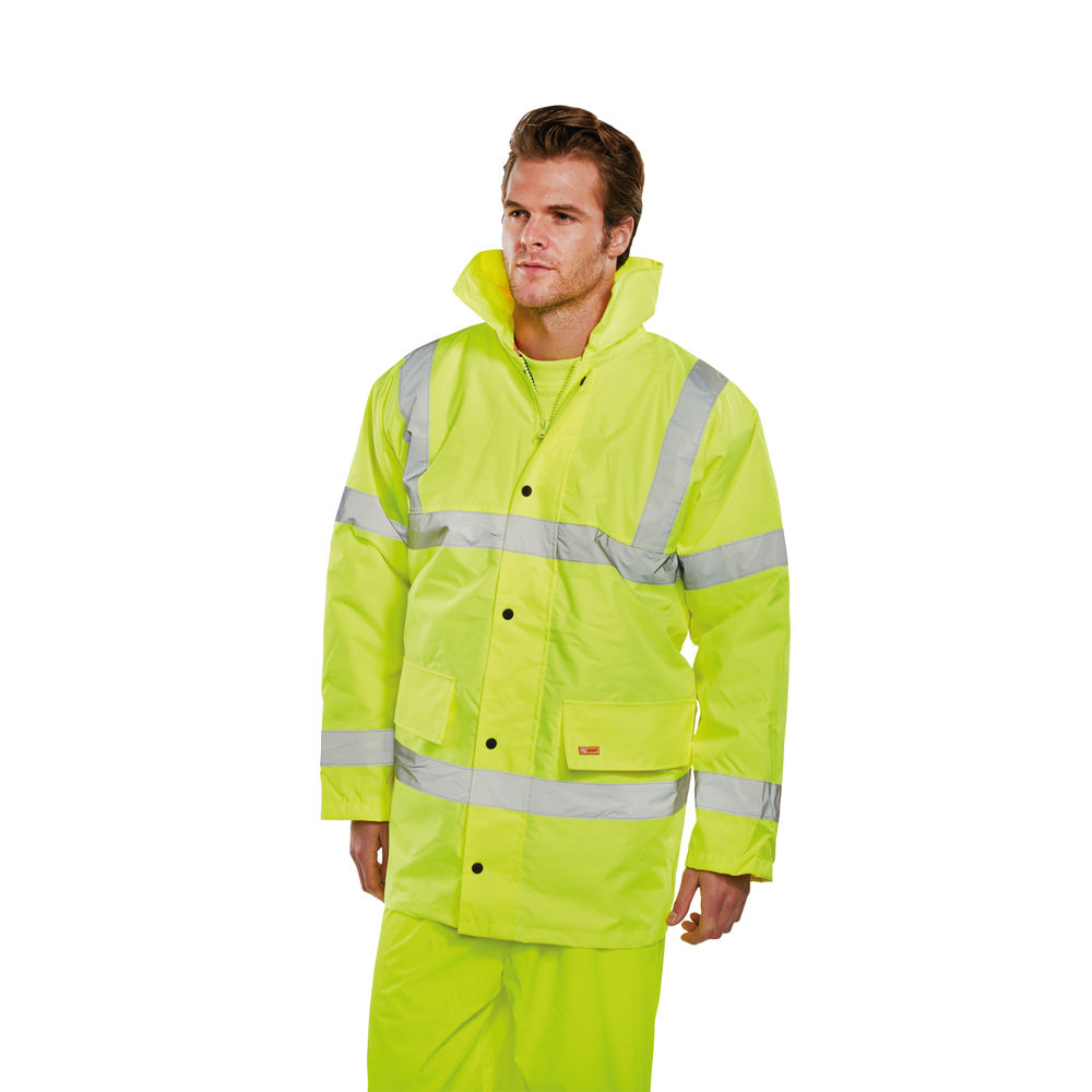 Constructor Jacket Saturn Yellow Large (Class 3 visibility and class 3 ...