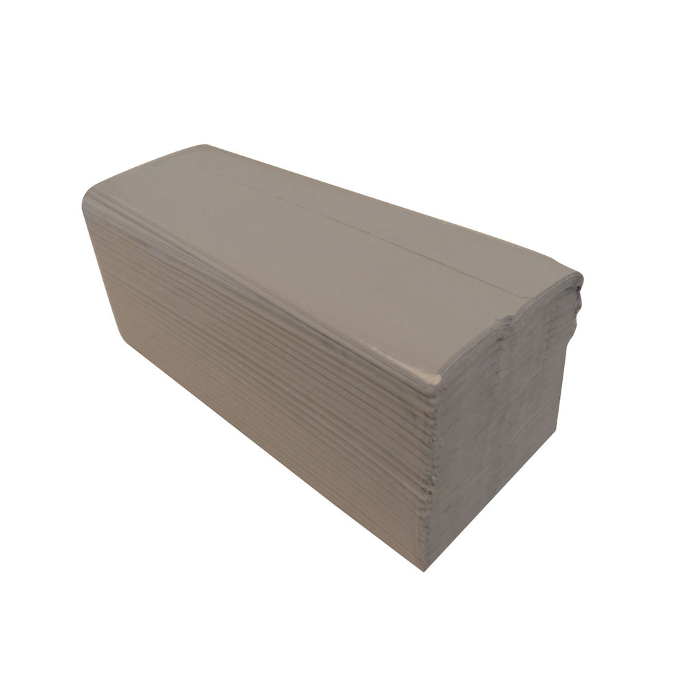 2Work C-Fold Hand Towels 1-Ply Natural 310x220mm (Pack of 2640) 2W00878