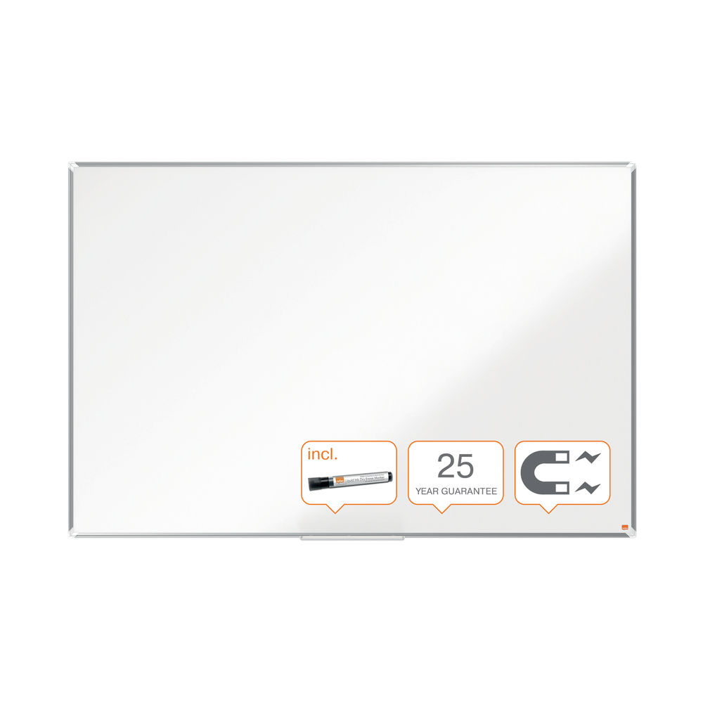 Nobo Premium Plus 1800 x 1200mm Magnetic Whiteboard