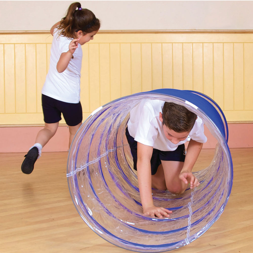 Children's Play Tunnel Clear 1.82m 