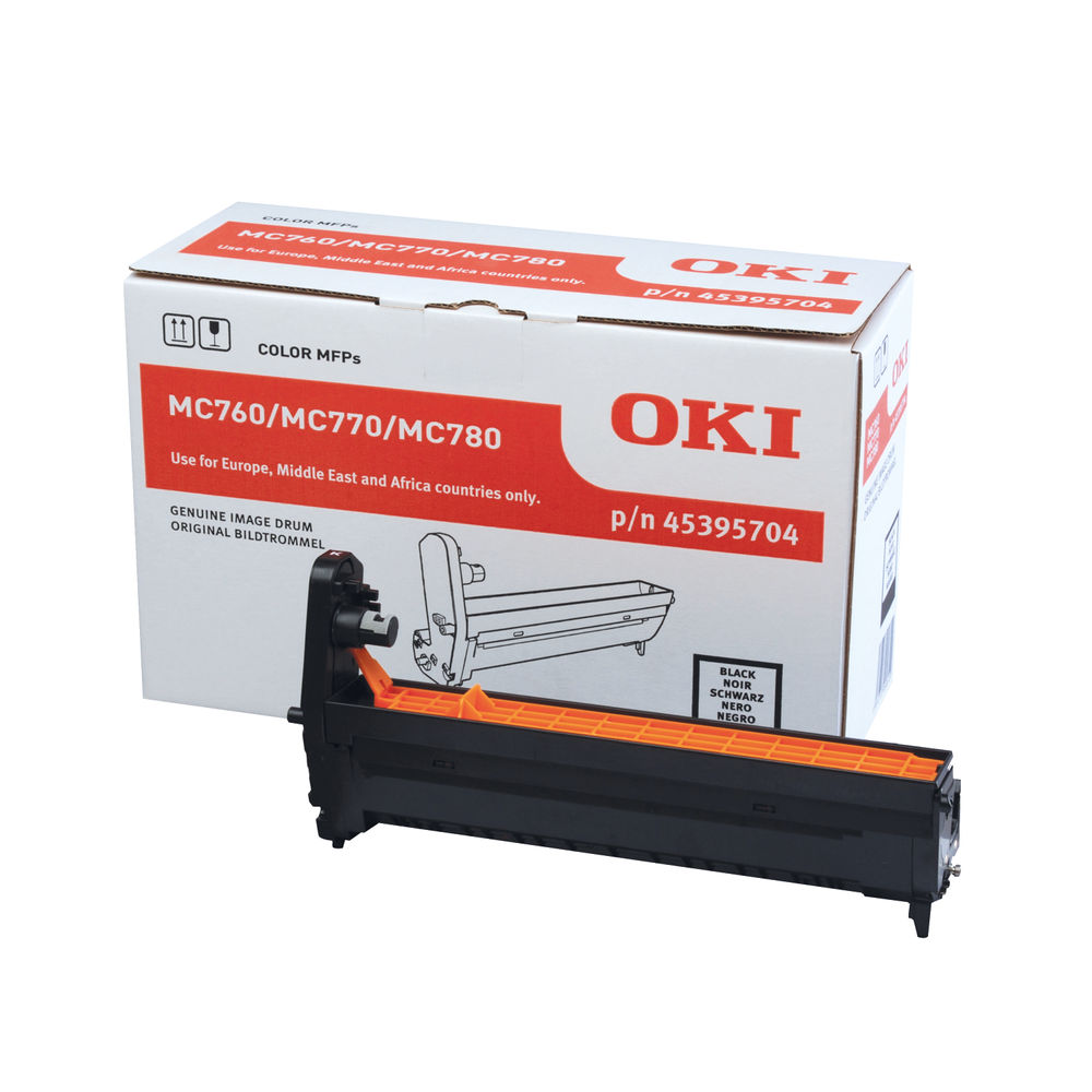 Oki MC760/MC770/MC780 Imaging Unit Black (30,000 page capacity) 45395704