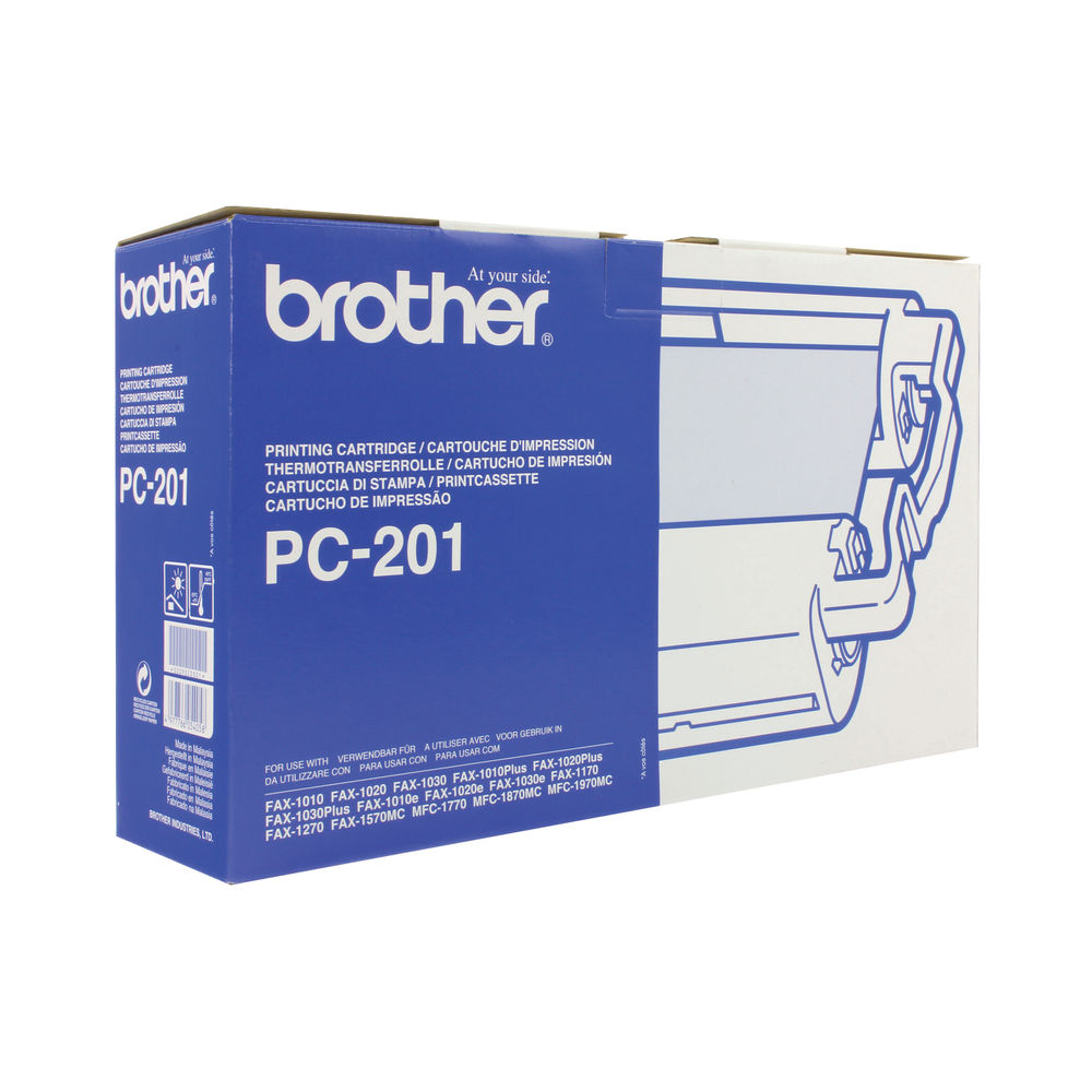 PC201 Brother 1020/1020+/1020E Black Print Cartridge | PC-201