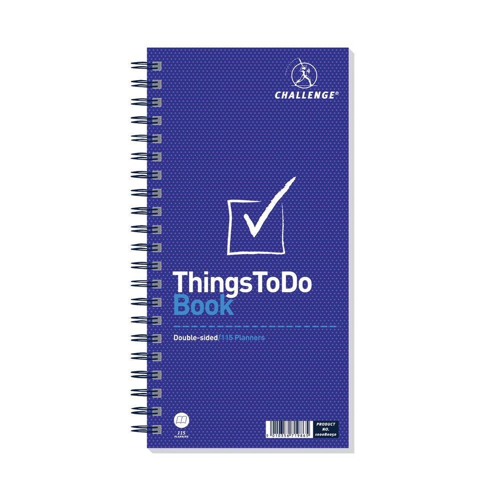 Challenge Things to do Today Planning Pad, 115 Pages - C71986