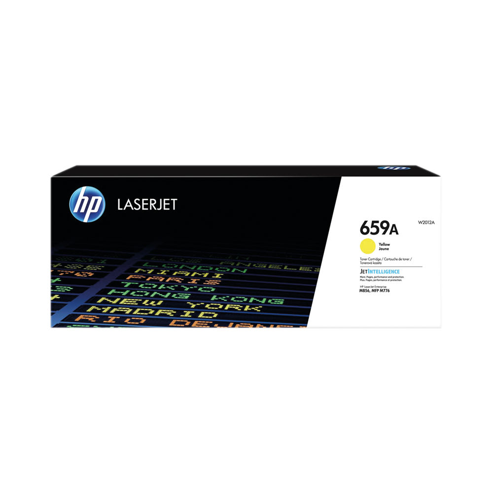 HP 659A Yellow LaserJet Toner Cartridge – W2012A