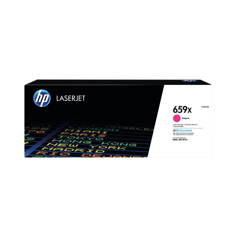 HP 659X High Yield Magenta Toner Cartridge – W2013X