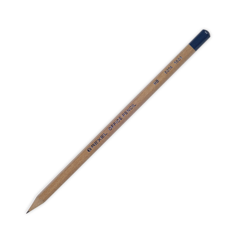 Rexel Office Natural Wood HB Pencil (Pack of 144)