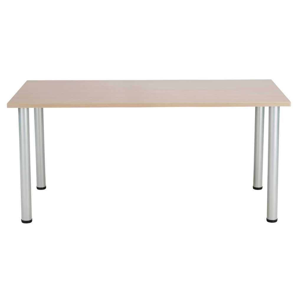 Jemini 1800x800mm Grey Oak Rectangular Meeting Table