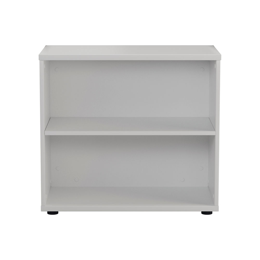 First H700mm White Wooden Bookcase