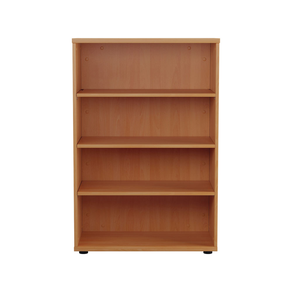 First H1200mm Beech Wooden Bookcase