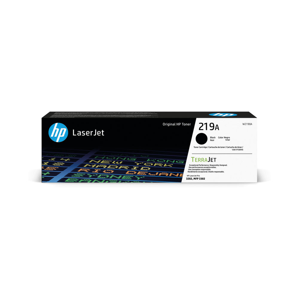 HP 219A Original LaserJet Toner Cartridge Black W2190A