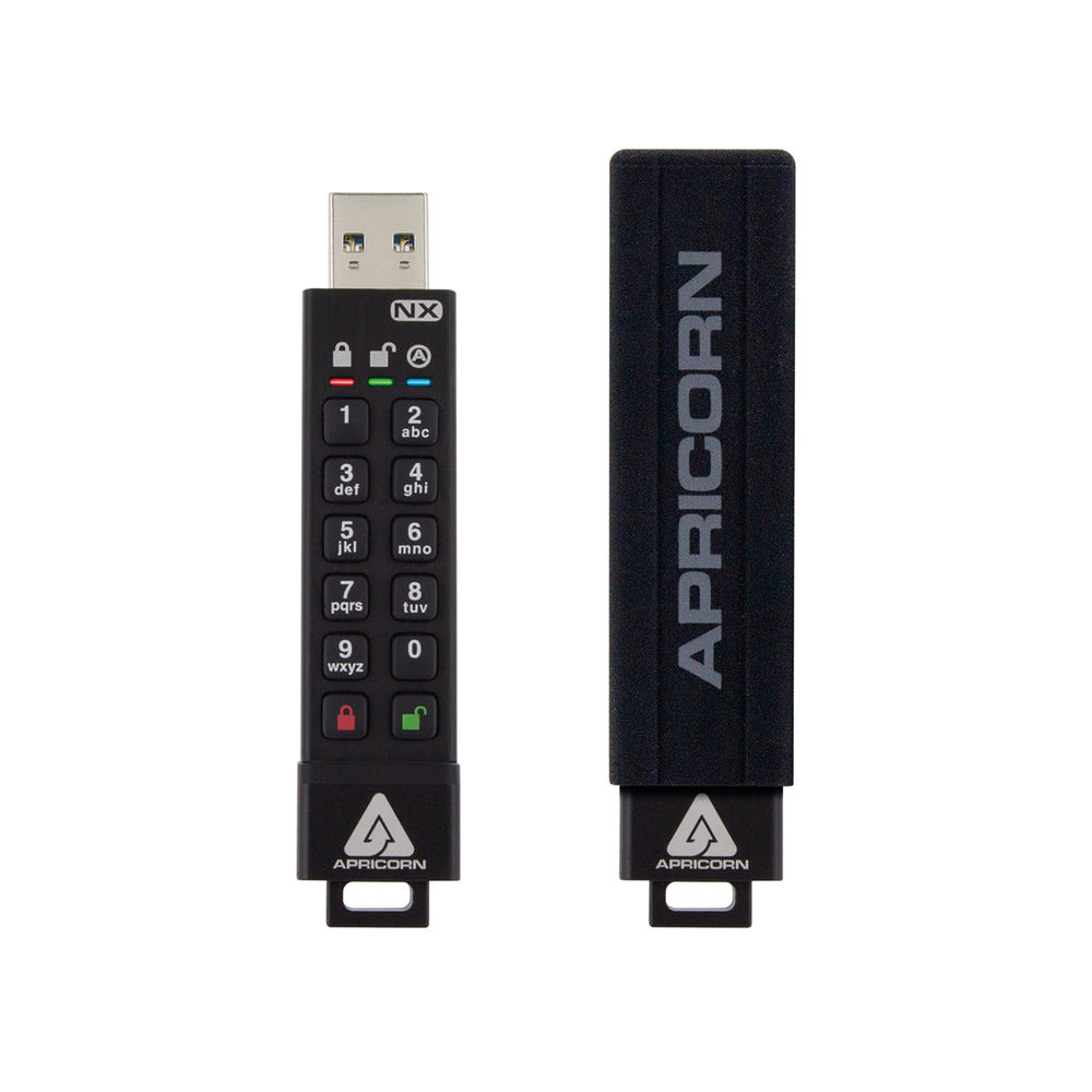 How Much Is A Aegis Security Key Under $35 Apricorn Aegis Secure Key 3NX Flash Drive 64GB Black - ASK3-NX-64GB
