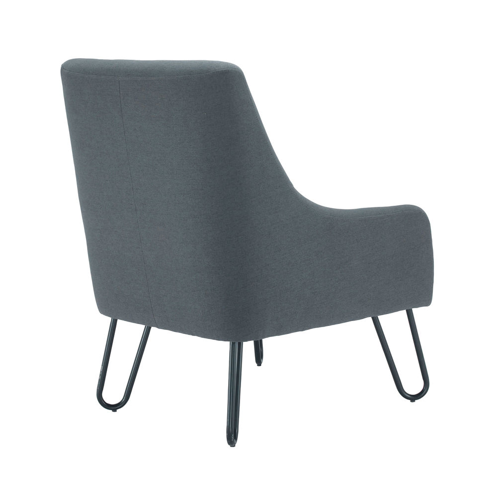 Jemini Grey Reception Armchair