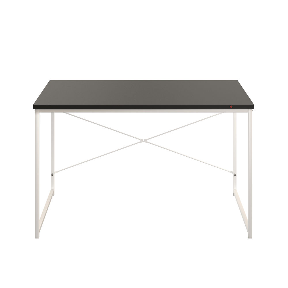Okoform Rectangular Heated Desk 1200x600x733mm Black/White