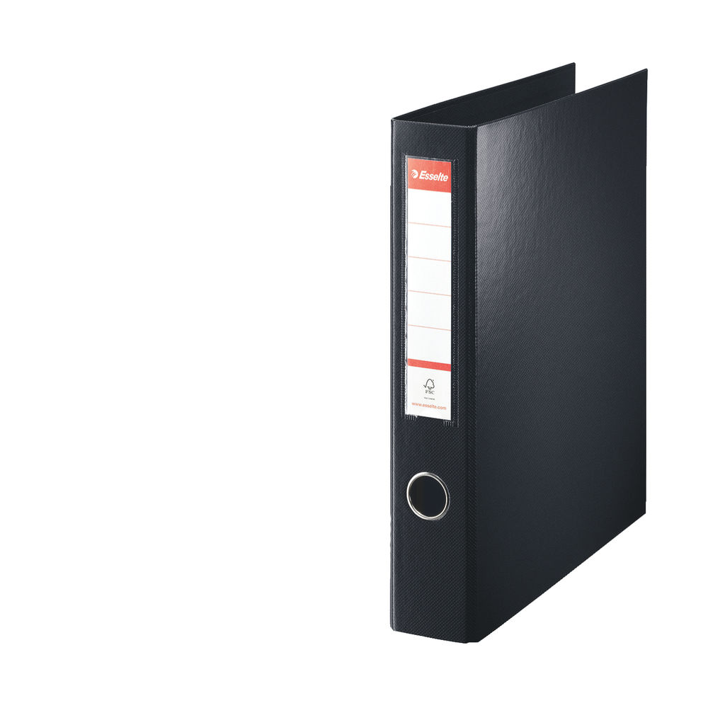 Esselte 4D Ring Binder A4 40mm Black 82407