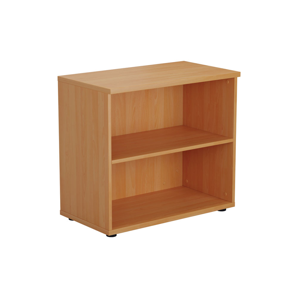 Jemini Wooden Bookcase 800x450x730mm Beech KF811206