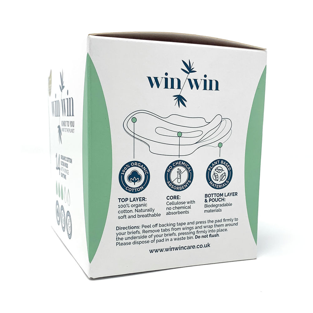 Win Win Sustainable Ultra Day Sanitary Pad (Pack of 12) - 1024