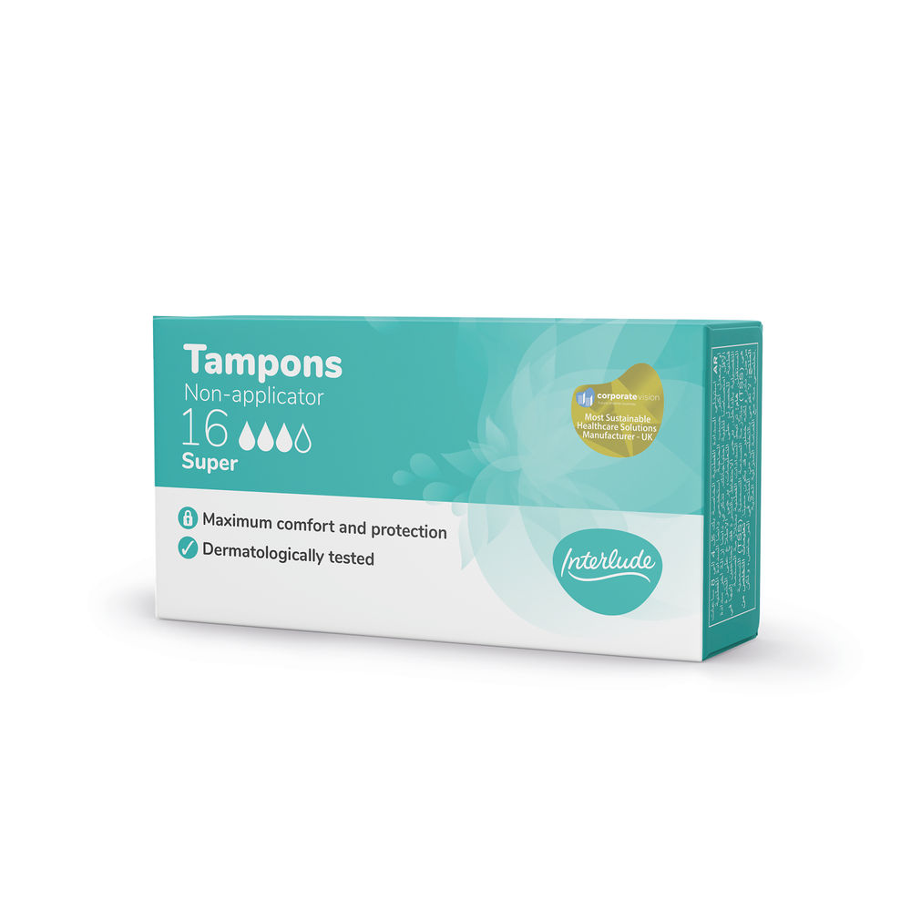 Interlude Digital Tampons Super Pack 16 (Pack of 12)