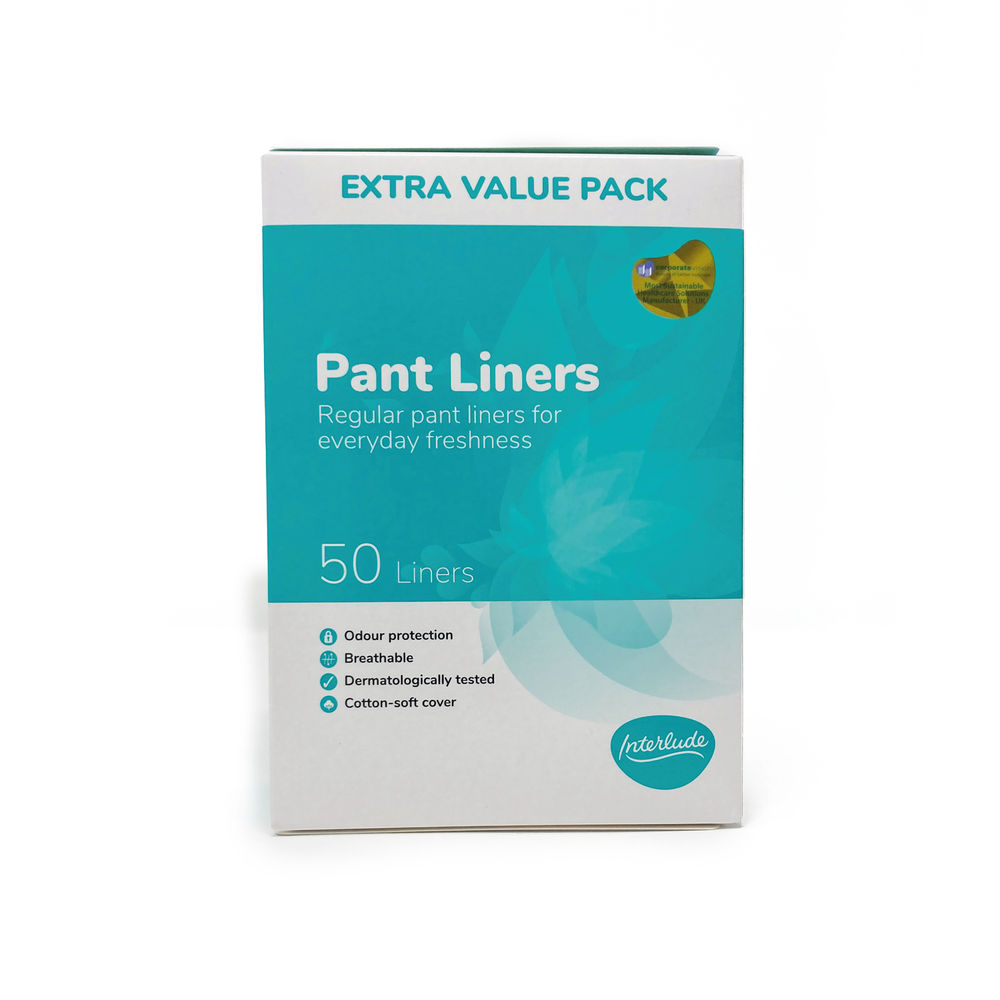 Interlude Pant Liners Pack 50 (Pack of 12)