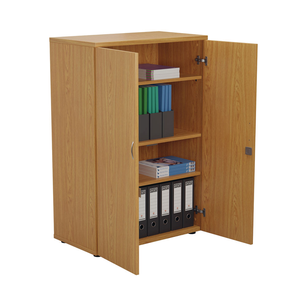 First H1200mm Nova Oak Wooden Storage Cupboard