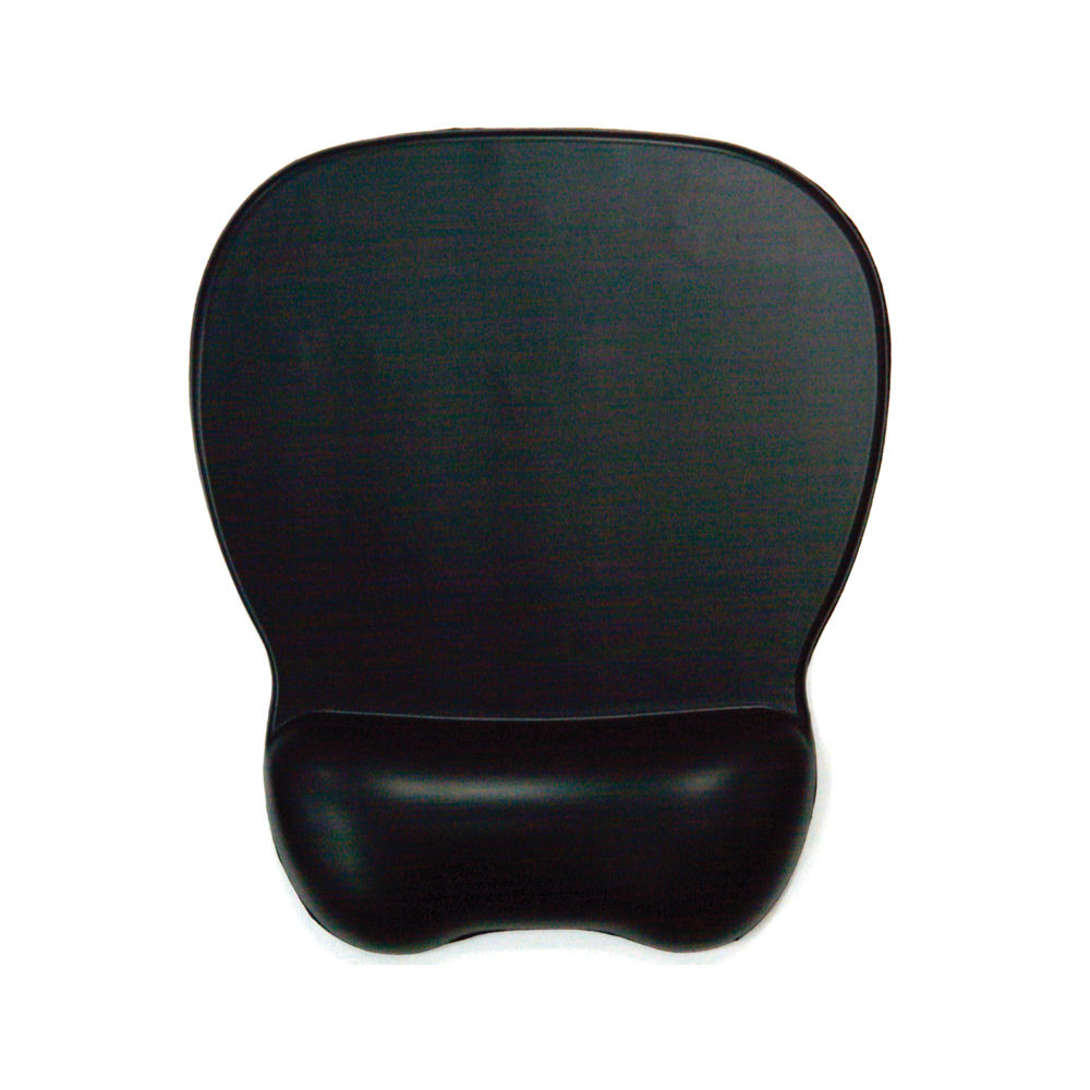 Contour Ergonomics Soft Skin Gel Mouse Mat Black